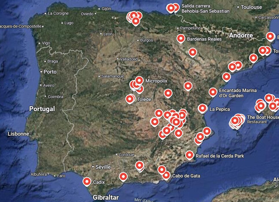 centre d'intérêt Espagne centre d'intérêt Espagne